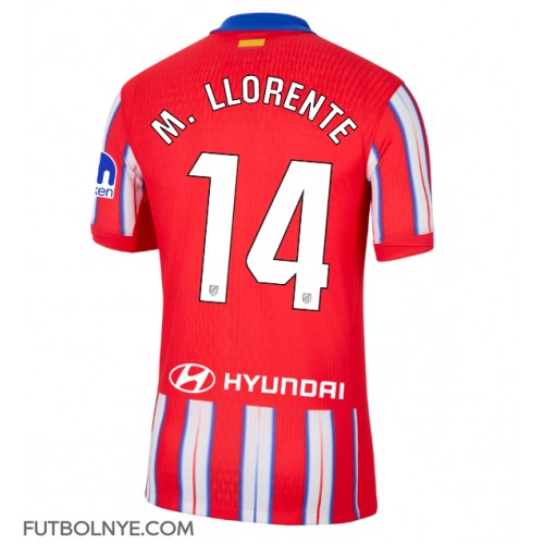 Camiseta Atletico Madrid Marcos Llorente #14 Primera Equipación 2024-25 manga corta